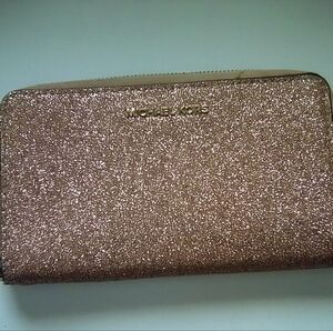 Michael Kors Glittering Gold Wallet